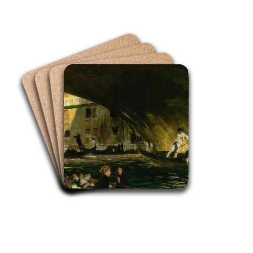 The Rialto, Venice by John Singer Sargent Drink Coasters - set of 4
