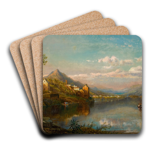 A View of Cuba by Edmund Darch Lewis Art Drink Coaster set A View of Cuba by Edmund Darch Lewis Art Drink Coaster set