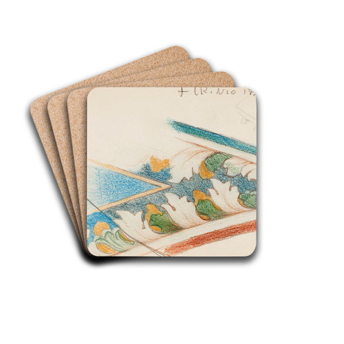 Untitled by Eero Jrnefelt Drink Coasters - set of 4
