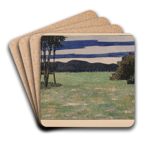Landscape by Karel Collens Art Drink Coaster set Landscape by Karel Collens Art Drink Coaster set