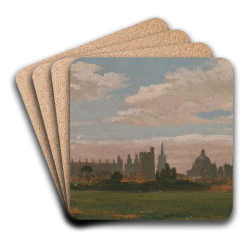 A View of Oxford by William Turner of Oxford Art Drink Coaster set