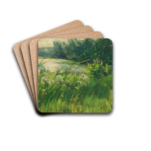 Kemnitzer Heide by Karl Hagemeister Drink Coasters - set of 4