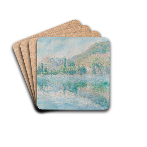 Bords de Seine by Blanche Hosched-Monet Drink Coasters - set of 4