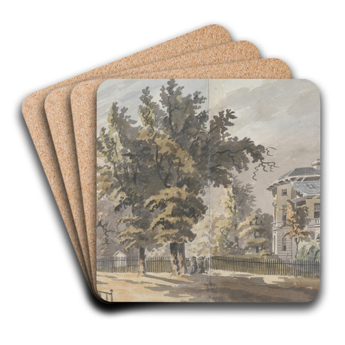 Asgill House by James Miller Art Drink Coaster set Asgill House by James Miller Art Drink Coaster set