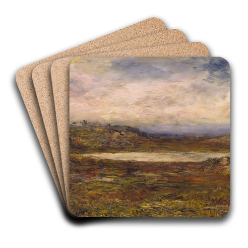 Wild Coast, Newport by Homer Dodge Martin Art Drink Coaster set