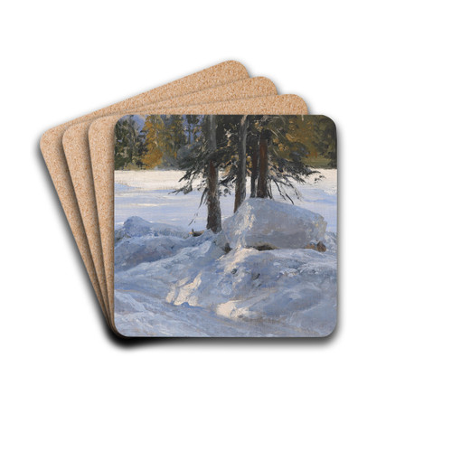 Wintersonne by Edward Theodore Compton Drink Coasters - set of 4