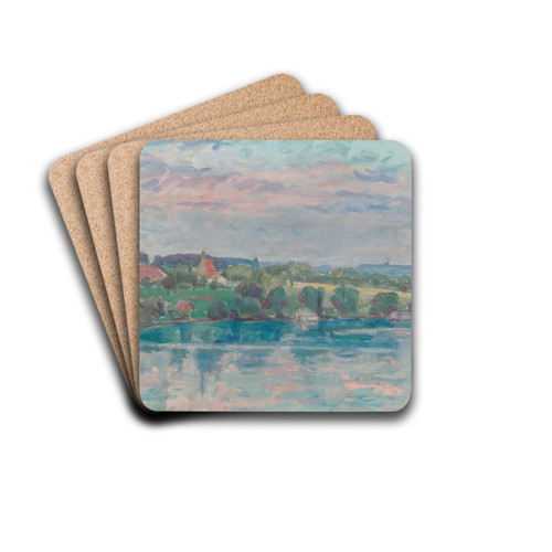 Unterbuchberg by Walther Gamerith Drink Coasters - set of 4