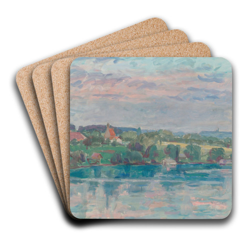 Unterbuchberg by Walther Gamerith Art Drink Coaster set