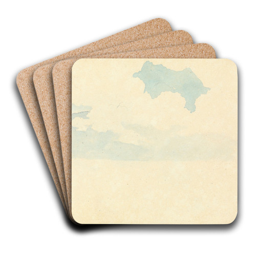 Clouds by Thomas Bradshaw Art Drink Coaster set