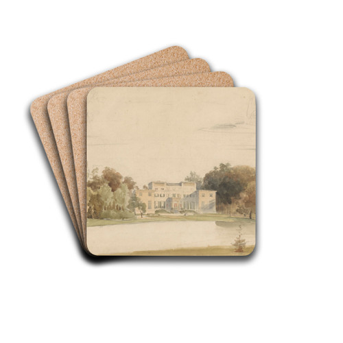 Het huis De Pauw te Wassenaar by Lodewijk Johannes Kleijn Drink Coasters - set of 4