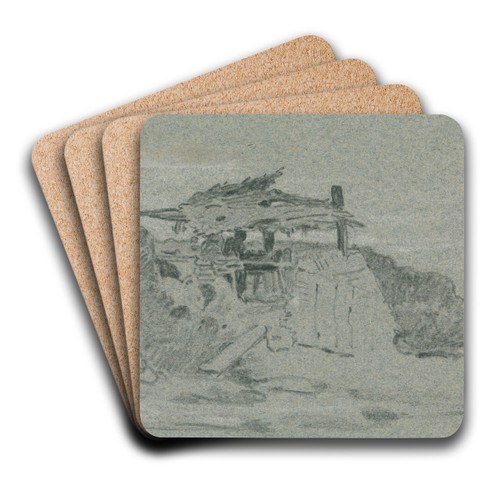 Edgware Road, London by John Linnell Art Drink Coaster set