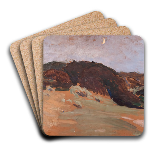 Landscape Varberg by Richard Bergh Art Drink Coaster set