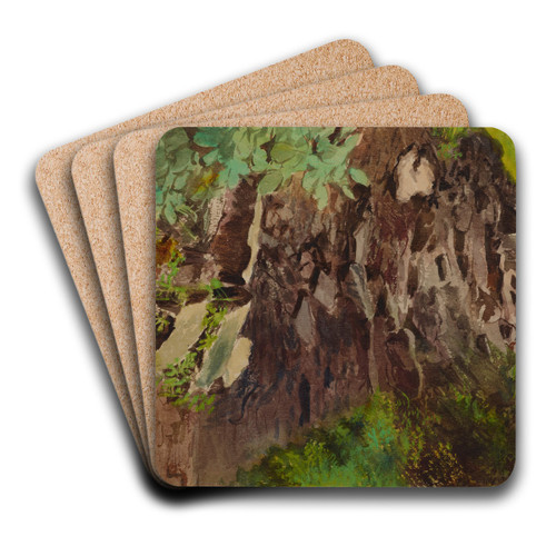 Landscape motif from Rozd by Jacek Malczewski Art Drink Coaster set