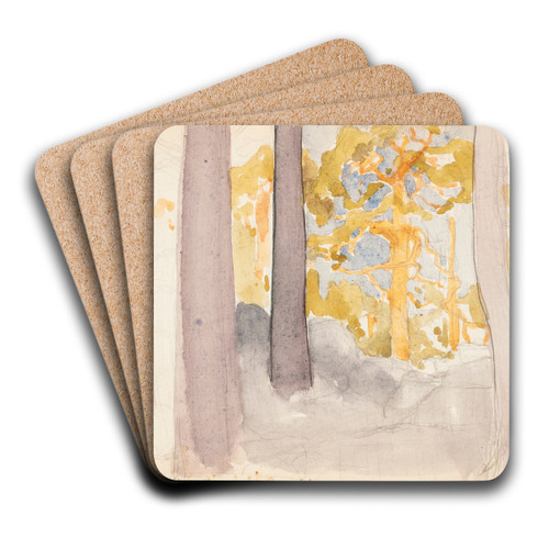 Untitled by Eero Jrnefelt Art Drink Coaster set
