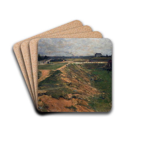 Vue du fort de Vanves. by Ren Billotte Drink Coasters - set of 4