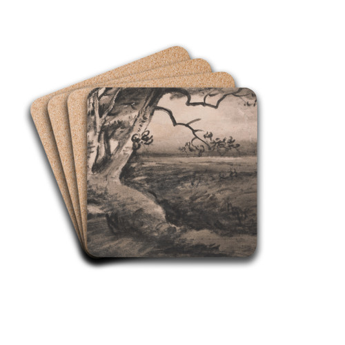 Landscape by Dr. Thomas Monro Drink Coasters - set of 4