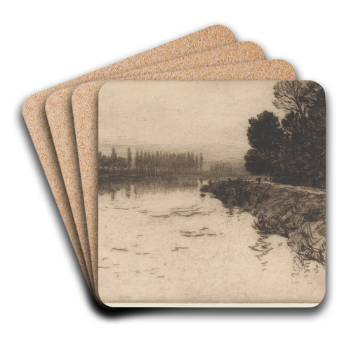 Cascine, Florence by Robert Charles Goff Art Drink Coaster set