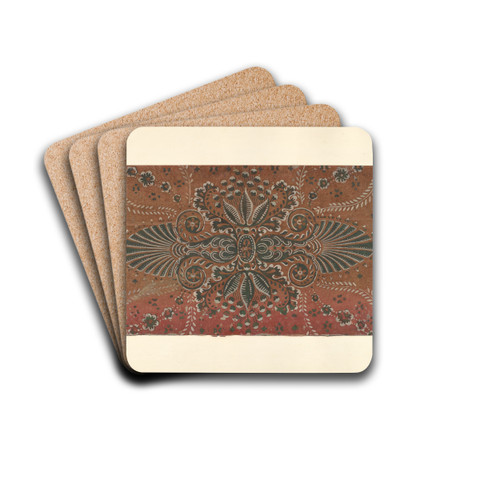 Bandbox Design by Walter Doran Drink Coasters - set of 4 Bandbox Design by Walter Doran Drink Coasters - set of 4