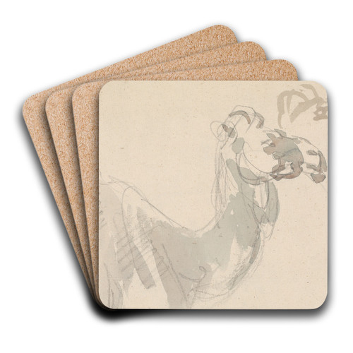 Study of a Camel by Sawrey Gilpin Art Drink Coaster set