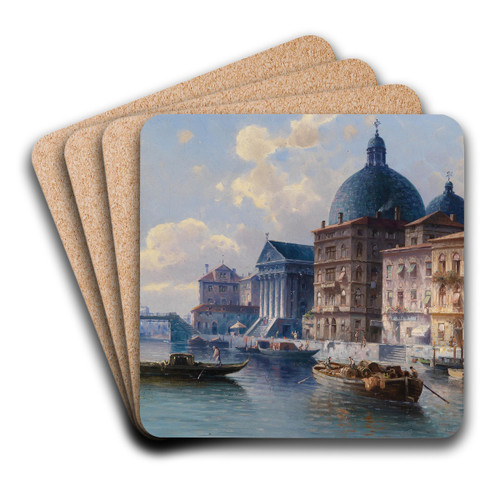 Venedig San Simeone by Karl Kaufmann Art Drink Coaster set