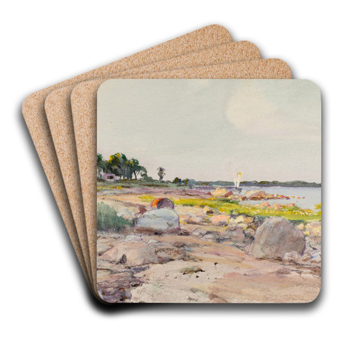 Untitled V by Howard Russell Butler Art Drink Coaster set Untitled V by Howard Russell Butler Art Drink Coaster set