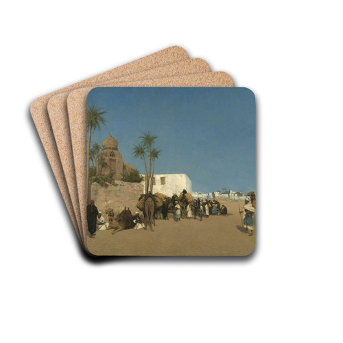 From Algeria by Nikolai Ulfsten Drink Coasters - set of 4 From Algeria by Nikolai Ulfsten Drink Coasters - set of 4