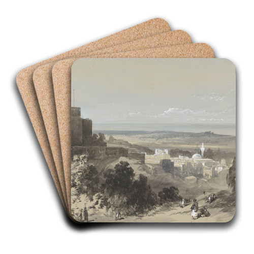 Tripoli by William James Mller Art Drink Coaster set