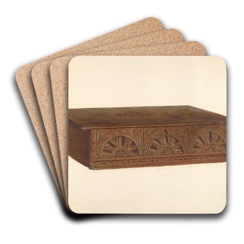 Desk Box by Henry Granet Art Drink Coaster set