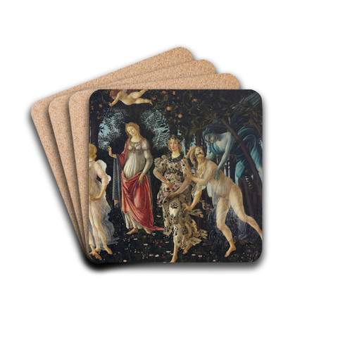 Spring by Sandro Botticelli Drink Coasters - set of 4
