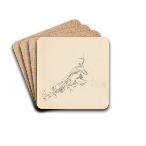 Branch in Flower by Paul Czanne Drink Coasters - set of 4