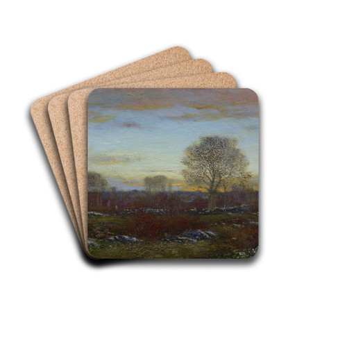 Twilight by Dwight W. Tryon Drink Coasters - set of 4