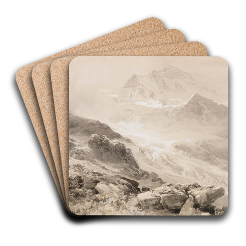 Die Jungfrau by Edward Theodore Compton Art Drink Coaster set