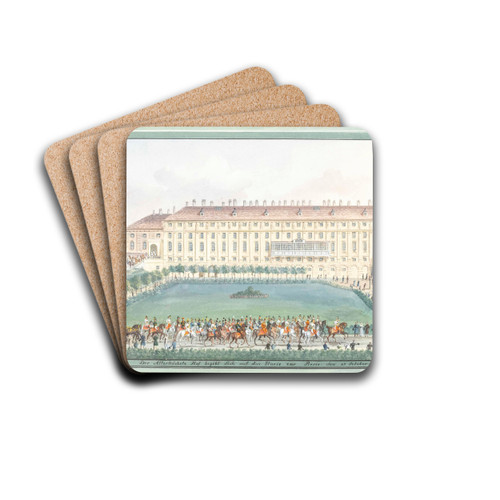 Wiener Hofburg by Balthasar Wigand Drink Coasters - set of 4