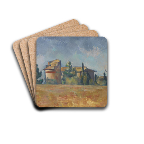 The Dovecote at Bellevue by Paul Czanne Drink Coasters - set of 4