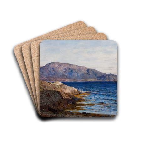 Bris, Teren by Amaldus Nielsen Drink Coasters - set of 4