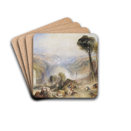 Oberwesel by Joseph Mallord William Turner Drink Coasters - set of 4