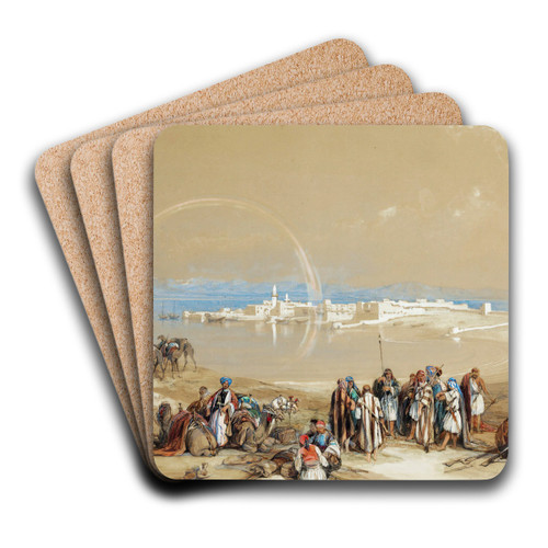 Suez by David Roberts Art Drink Coaster set