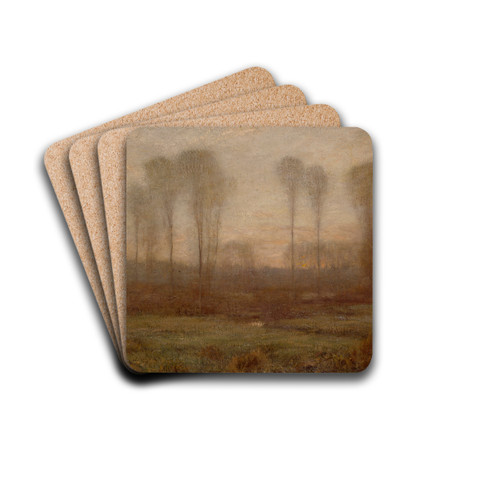 Before Sunrise by Dwight W. Tryon Drink Coasters - set of 4