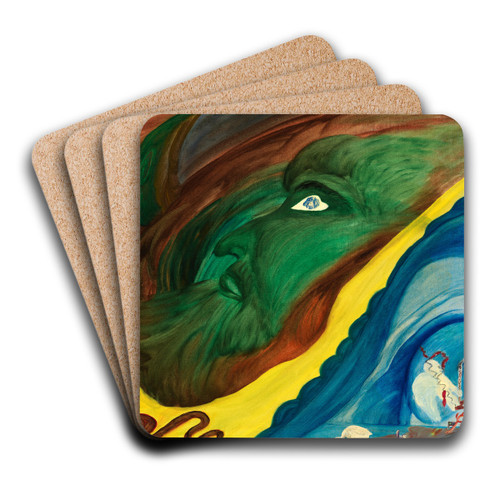 Untitled II by B. Jesus Newton Art Drink Coaster set