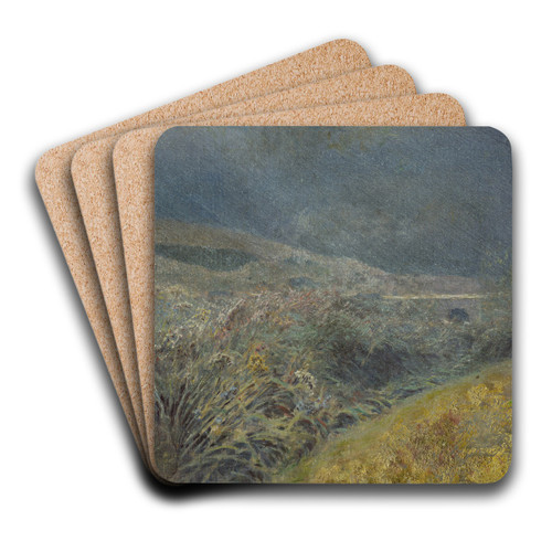 Motif from the Belianske Tatra by Ladislav Mednynszky Art Drink Coaster set