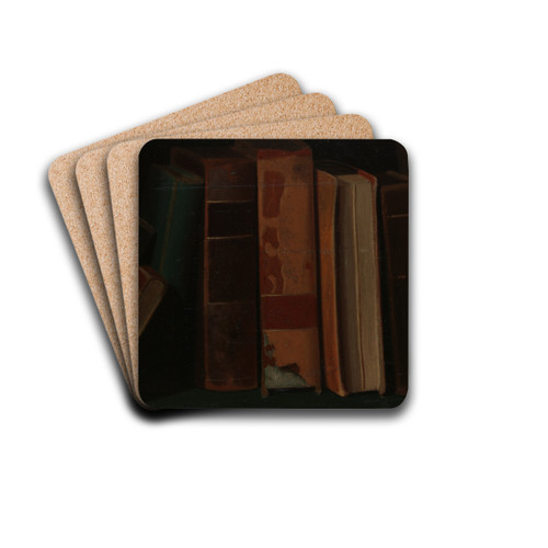 NineBooks by John Frederick Peto Drink Coasters - set of 4