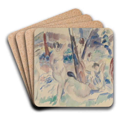Figures in the Forest by Rik Wouters Art Drink Coaster set Figures in the Forest by Rik Wouters Art Drink Coaster set