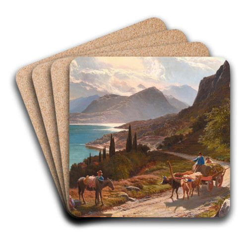 Angera, Maggiore by Sidney Richard Percy Art Drink Coaster set