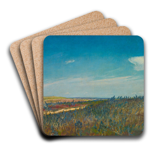 View Near Karrebaeksminde In North Zealand by Laurits Andersen Ring Art Drink Coaster set