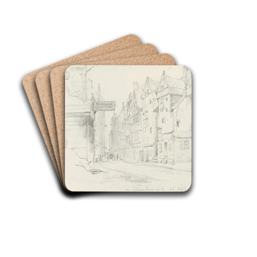 In Edinburgh by Nicaise De Keyser Drink Coasters - set of 4 In Edinburgh by Nicaise De Keyser Drink Coasters - set of 4