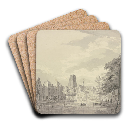 Rotterdam by Paulus van Liender Art Drink Coaster set