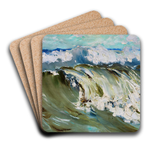 Die Woge by Karl Hagemeister Art Drink Coaster set