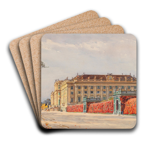 Schnbrunn by Ernst Graner Art Drink Coaster set