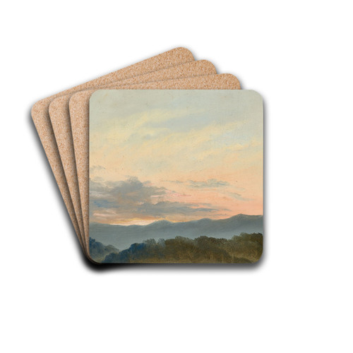 Wolkenstudie by Carl Gustav Carus Drink Coasters - set of 4