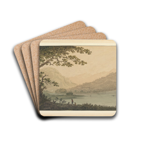 Patterdale from Martindale fell by Joseph Farington Drink Coasters - set of 4